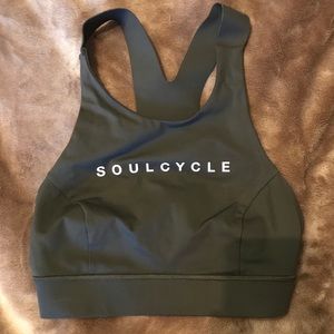 Soulcycle x Lululemon Sports Bra